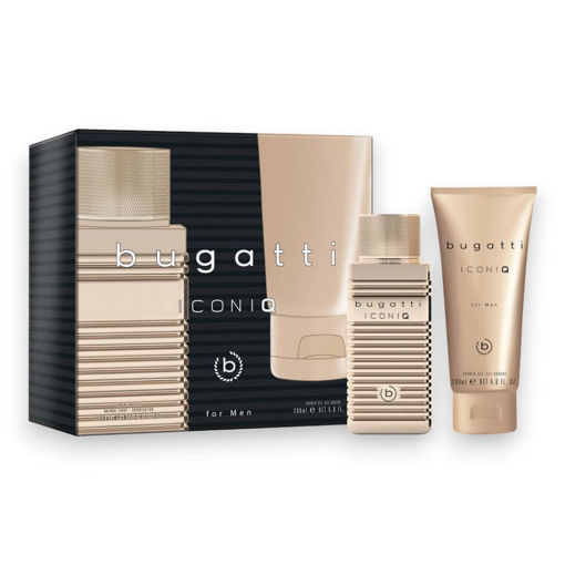 Picture of BUGATTI ICONIQ GOLD GIFT SET EDT 100ML+SHOWER GEL 200ML